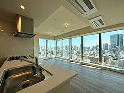 白金ザ・スカイ E2513 25階2LDKのリビング/ダイニング
