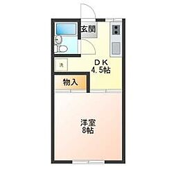 間取図画像 1DK