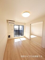 JR東北本線 西那須野駅 バス13分 狩野宿前下車 徒歩4分の賃貸アパート 2階2LDKのリビング/ダイニング