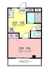 間取図画像 1K