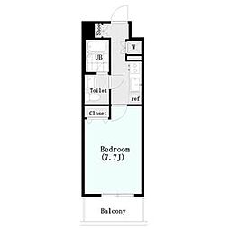 東京メトロ丸ノ内線 東高円寺駅 徒歩3分の賃貸マンション 1階1Kの間取り