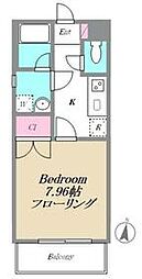 ｅ−ＰＬＡＮＥＴＳ 3階1Kの間取り