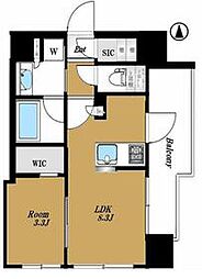 グローベル横濱大通り公園南 503 5階1LDKの間取り
