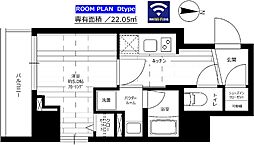 ステージファースト横浜阪東橋 10階1Kの間取り