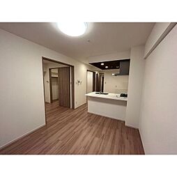 京福電気鉄道北野線 北野白梅町駅 徒歩12分の賃貸マンション 3階2LDKのリビング/ダイニング