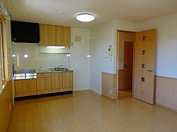 JR内房線 君津駅 4.8kmの賃貸アパート 2階2LDKのリビング/ダイニング