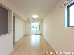 京都丹後鉄道宮豊線 京丹後大宮駅 徒歩14分の賃貸アパート 2階2LDKのリビング/ダイニング