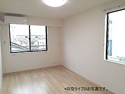 名鉄津島線 甚目寺駅 徒歩17分の賃貸アパート 3階2LDKのリビング/ダイニング