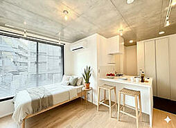 東急目黒線 奥沢駅 徒歩7分の賃貸マンション 2階1DKのリビング/ダイニング