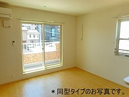 名鉄津島線 甚目寺駅 徒歩17分の賃貸アパート 2階2LDKのリビング/ダイニング