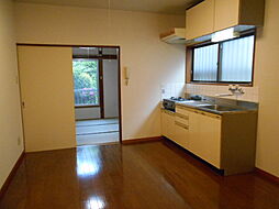 北河荘 105 1階1DKのリビング/ダイニング