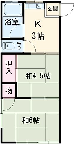 ホームズ 栃木県宇都宮市陽東4丁目 2k 賃料3 3万円 2階 29 16 賃貸アパート住宅情報