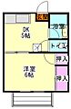 丸田マンション2階3.5万円