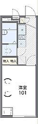 レオパレスグリーンフォレストB 2階