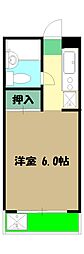 間取図画像 1K