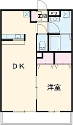 リブリ・ノトス 1LDKの間取図画像