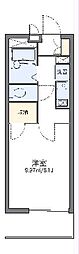 グランシャリオ 1Kの間取図画像
