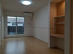 京王線 府中駅 徒歩27分の賃貸アパート 2階1LDKのリビング/ダイニング