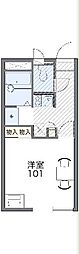 間取図画像 1K