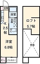 間取図画像 ワンルーム