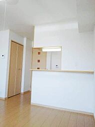 JR中央線 立川駅 バス25分 三本榎下車 徒歩4分の賃貸アパート 2階1LDKのリビング/ダイニング