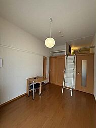 レオパレスグリーンハイム 107 1階1Kのリビング/ダイニング