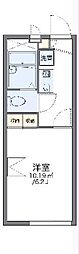 レオパレスディアコート 1Kの間取図画像