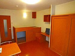 レオパレスサイプレス 103 1階1Kのリビング/ダイニング