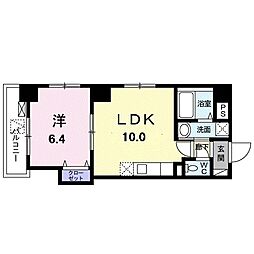 ヴィレ南千住 1LDKの間取図画像