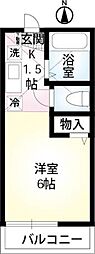 間取図画像 1K
