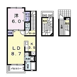 南四日市駅 5.7万円