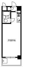 グリタァ小川町 ワンルームの間取図画像