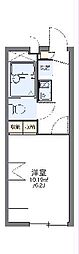 レオパレストゥインクル 1Kの間取図画像