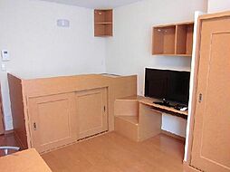 レオパレスひまわり荘上三川 202 2階1Kのリビング/ダイニング