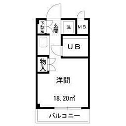 間取図画像 ワンルーム