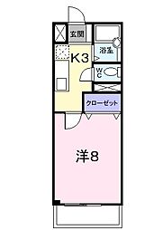 間取図画像 1K
