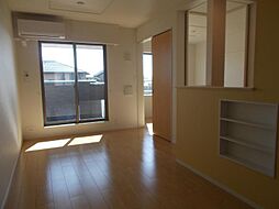 ユニゾンIII 203 2階2LDKのリビング/ダイニング