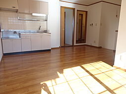 サンリッジＡ 202 2階2LDKのリビング/ダイニング