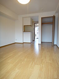 シャンテクレール 205 2階ワンルームのリビング/ダイニング