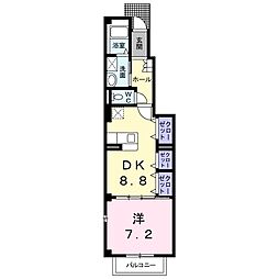 間取図画像 1DK