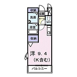 間取図画像 ワンルーム