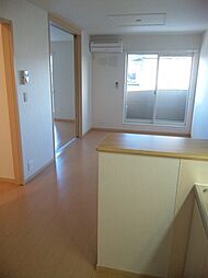 樽見鉄道 横屋駅 徒歩17分の賃貸アパート 2階2LDKのリビング/ダイニング