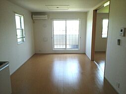 関東鉄道常総線 南石下駅 徒歩4分の賃貸アパート 2階2LDKのリビング/ダイニング