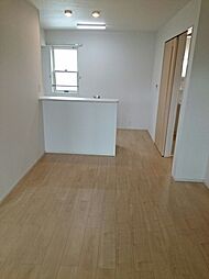 名鉄尾西線 森上駅 徒歩8分の賃貸アパート 2階2LDKのリビング/ダイニング