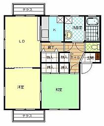 テラジハイツG棟 2階