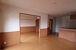 西武新宿線 狭山市駅 徒歩18分の賃貸アパート 1階2LDKのリビング/ダイニング