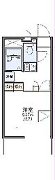 レオパレスコンフォートヒルズ 1Kの間取図画像