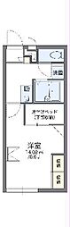 レオパレスセイワ 1Kの間取図画像