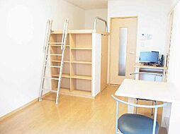 レオパレス雅 1階1Kのリビング/ダイニング