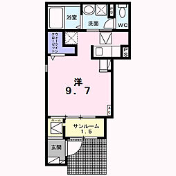 間取図画像 ワンルーム